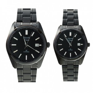 Alexandre Christie AC 8660 Full Black Couple